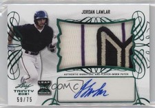 2021 Leaf Trinity Patch Auto Green 59/75 Jordan Lawlar #PA-JL2 Patch Auto 0q21
