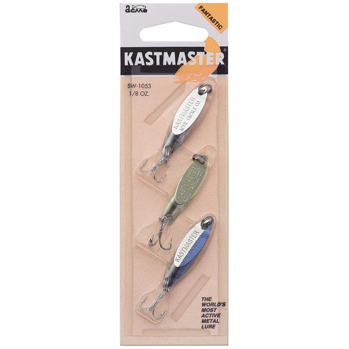 Acme Kastmaster Fishing Lure Hammered Gold 1 Oz One Size Multi | eBay