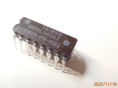 SN54LS83AJ TEXAS CERMIC BODY High Speed 4-Bit Binary Full Addder HIGH TEMP x3pcs