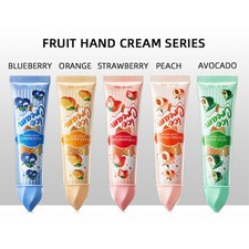 5Pcs Hand Lotion Refreshing Fruit Hand Cream Series Non-sticky Deeply Nourish