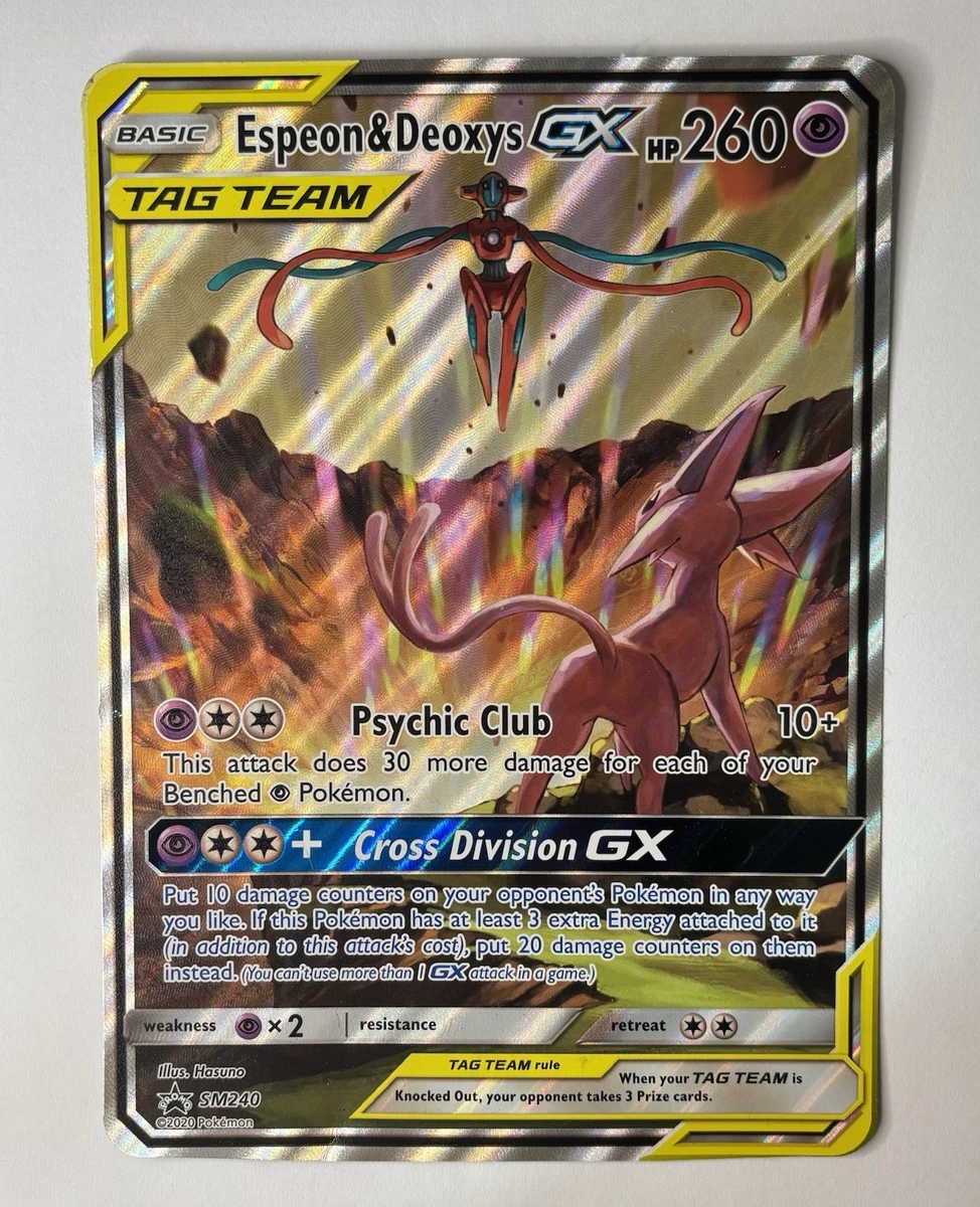 Espeon & Deoxys GX Oversized SM240 Jumbo Cards for sale | eBay