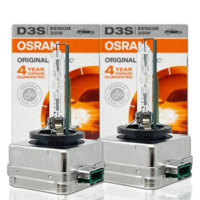 Osram 66340HBI Xenarc 35W D3S PK32D-5 4600K HID Xenon Light Bulb (2 Pack)