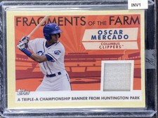 Mercado, Oscar - 2019 Topps Pro Debut - Swatch - INV1