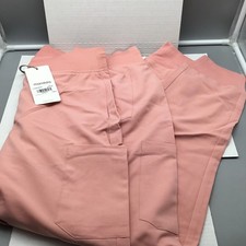 Mandala Scrubs Women Jogger Pant Size Reg XL Color Dusty Pink NWT