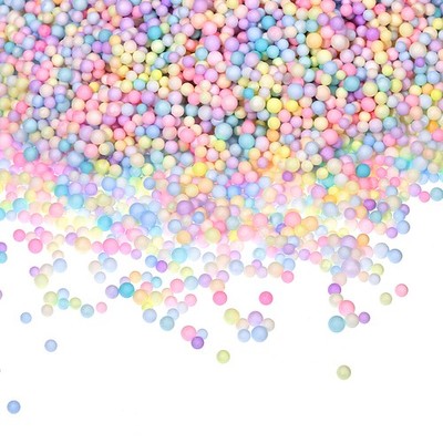 32000Pcs Colorful Foam Beads, 2-3mm Round Polystyrene Beads