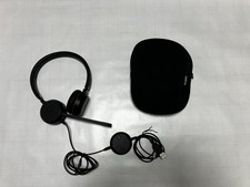 Jabra GN HSC016 USB Headset with Microphone USB Corded Black Open box with Pouch