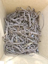 VINTAGE NOS BELDEN REPLACEMENT LAMP CORD 6 FT. BROWN STEREO RADIOS NON POLORIZED