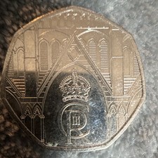 2023 King Charles III Commemorating The Coronation 50p Coin