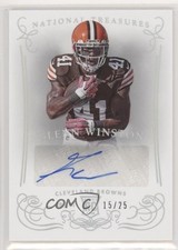2014 Panini National Treasures Century Silver 15/25 Glenn Winston #229 Auto 0v0