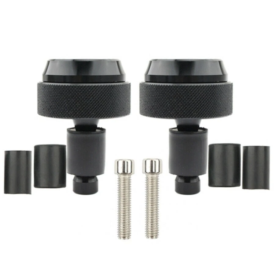 Universal CNC Motorcycle Cruise Control Throttle Clamp Assist End Bar Black 2PCS - Image 2 of 4