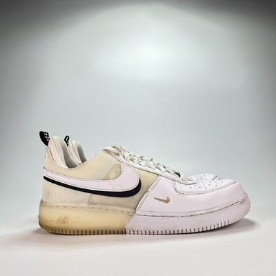 Nike Air Force 1 React White Classic Basketball Shoes DQ7669-100 Men s Size 10.5