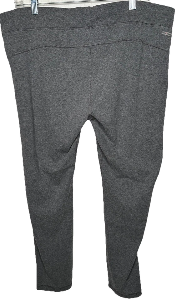 Leggings Danskin Now Recortados Talla XXL Dri-More Ajustados Gris Capri Ajustado Entrenamiento Foto 2 de 4