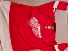 Maillot domicile rouge Breakaway des Red Wings de Detroit pour hommes