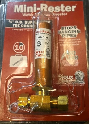 #ad #ad Sioux Chief MiniRester 3 8quot; OD Compression Water Hammer Arrester 660 GTR1 @2D 1 $22.87