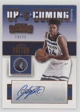 2017 Panini Contenders Up and Coming Bronze 19/25 Justin Patton #UC-JPT Auto 1u6