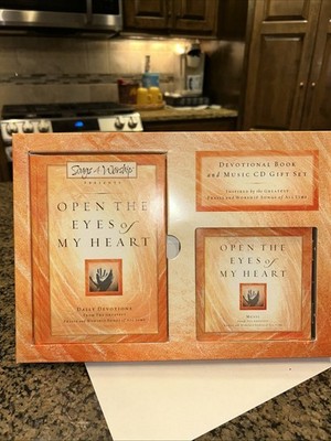 Songs 4 Worship Open The Eyes Daily Devotions Hardcover Book & Music CD Gift Set