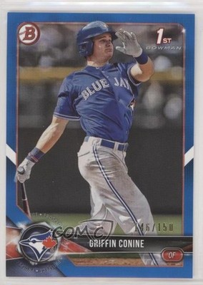 2018 Bowman Draft Blue 146/150 Griffin Conine #BD-153 3rt