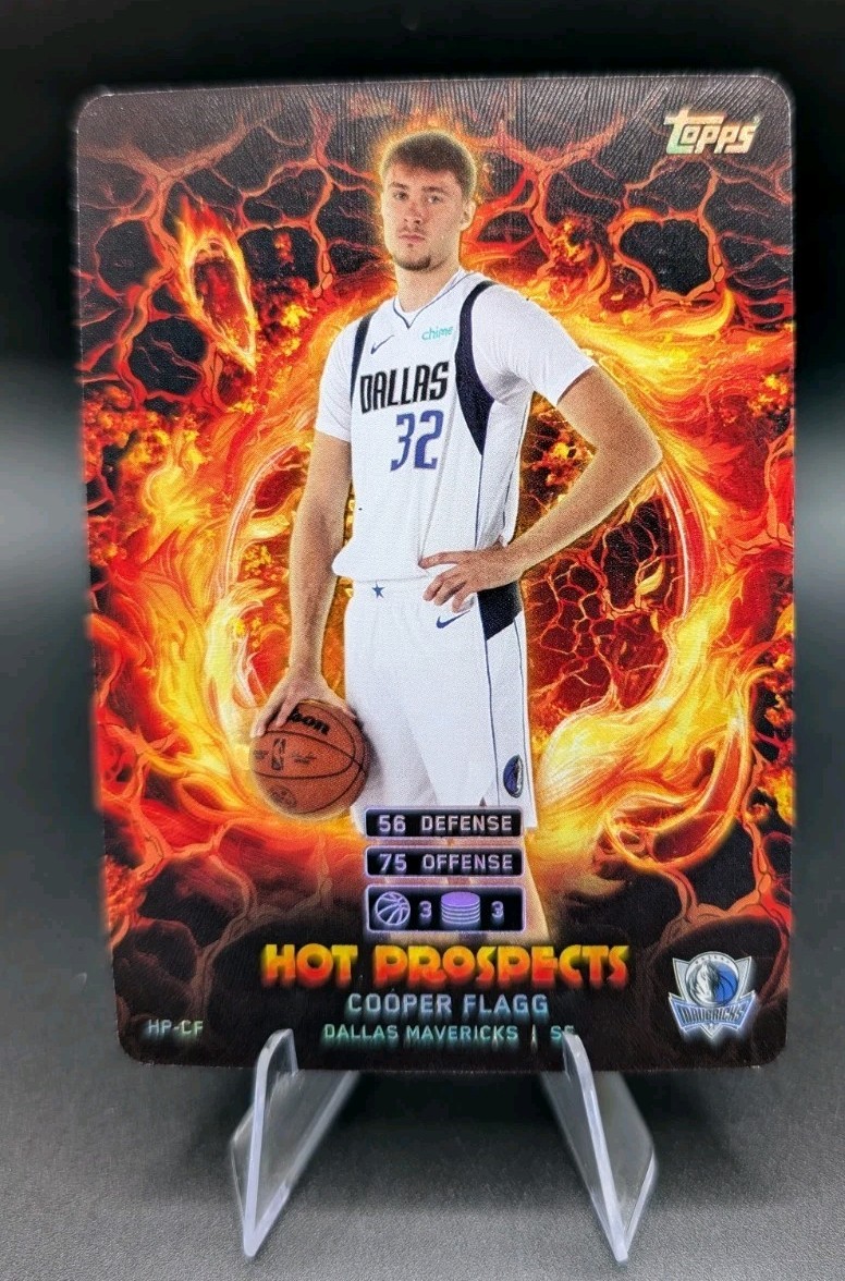 2025 26 Topps Match Attax - Cooper Flagg - RC Hot Prospects Rookie #HP-CF