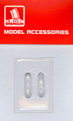 Brengun Models 1/144 DEWOITINE D.520 CANOPY Clear Vacuform Set (2)