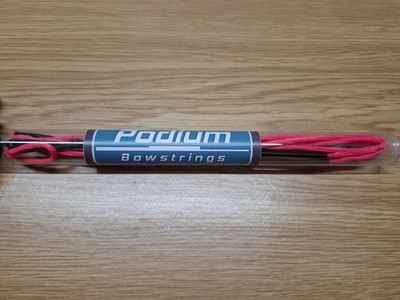 Podium Bowstring 66'' Custom Made. 8125 16 Stränge Rosa Nagelneu