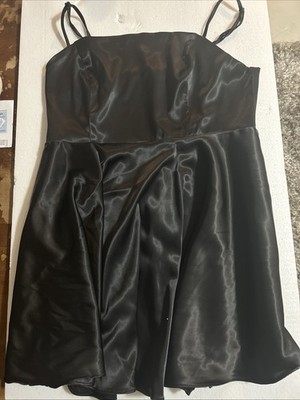 Shien , Large Black Shimmer Homecoming Short Dress