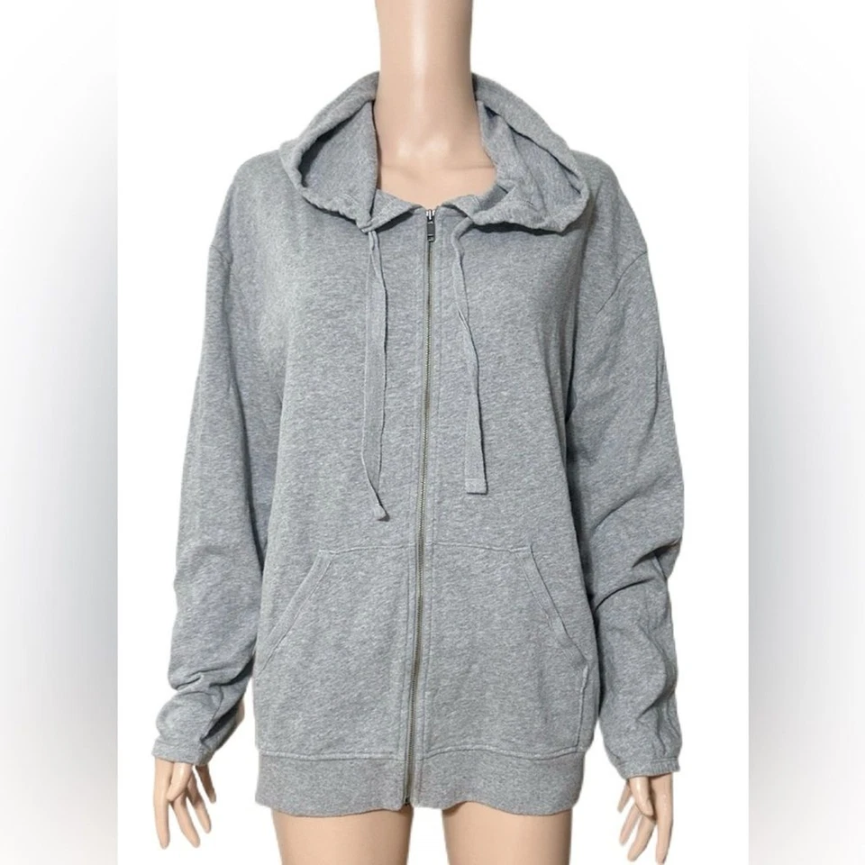 Sudadera con Capucha Patagonia Para Mujer Talla L Grande Gris Orgánico Ligera Foto 2 de 4