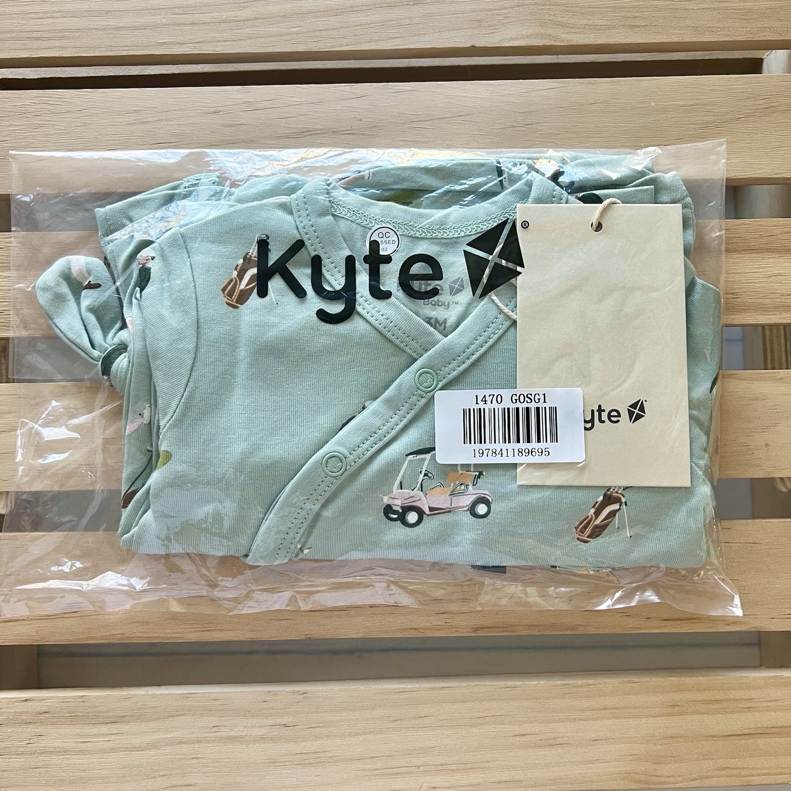 NIB Kyte Baby 0–3m Golf Take Me Home Set With Cap