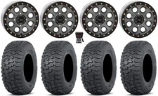 System 3 SB-7 15" Wheels Ti (4+3) 30" Terra Hook Tires Renegade Outlander