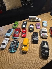 Kinsmart, Jada,.maisto 1/39 And 1/32 Scale Diecast Cars Lot Of 15 Cars.