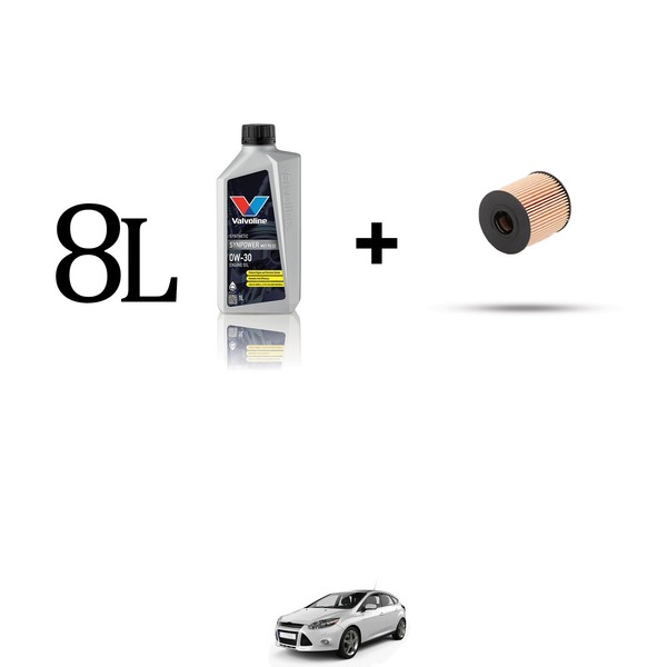 ÖLfilter Kit Und 8L FüR Ford Focus Iii 2.0 110KW Ab 2013-image