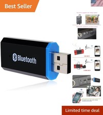 USB Bluetooth Receiver Adapter, Wireless Audio Adapter Car Kit Music Receiver...