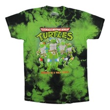 Nueva camiseta para adultos Teenage Mutant Ninja Turtles - TMNt Over Heroes in a Half Shell