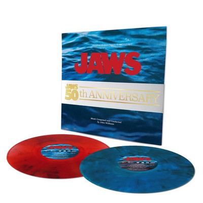 Mondo - Jaws 50 - Original Motion Picture Score - 2xLP Red & Blue Vinyl  - NEW