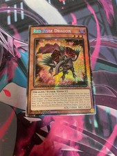 YUGIOH - RED ROSE DRAGON - MP25 - STARLIGHT RARE - NM - 1ST ED