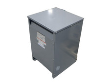 Square D 45T3H 3 Phase 45 KVA Dry Transformer 480-208y/120v Indoor T167 -Tested