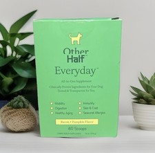Other Half Everyday - Dog Multivitamin Supplement 60 Scoops NEW SEALED 2027