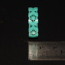 2 pcs Ring Wax patterns for Lost Wax Casting Gold Jewelry/injection wax 750040