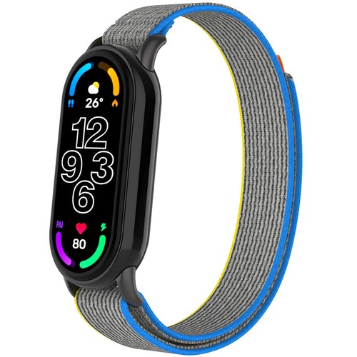 Correa de nailon/silicona/metal para Xiaomi Mi Band 10 9 NFC reloj inteligente pulsera - Imagen 516 de 516
