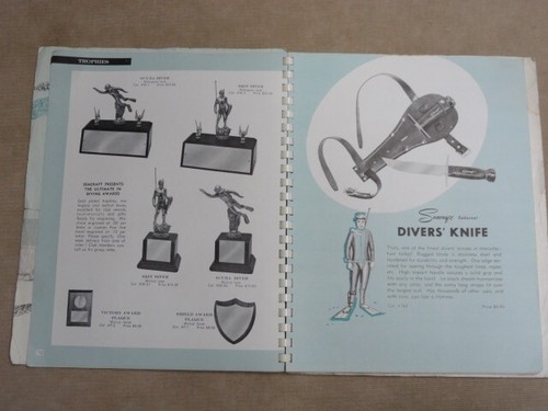1961 Seacraft Aqua Lung Nemrod Scuba Skin Diving Triton Tote Sub Vintage Catalog - Picture 7 of 20