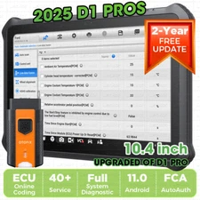 2025 OTOFIX D1 PROS Car Bidirectional Scanner Full System Diagnostic Key Coding