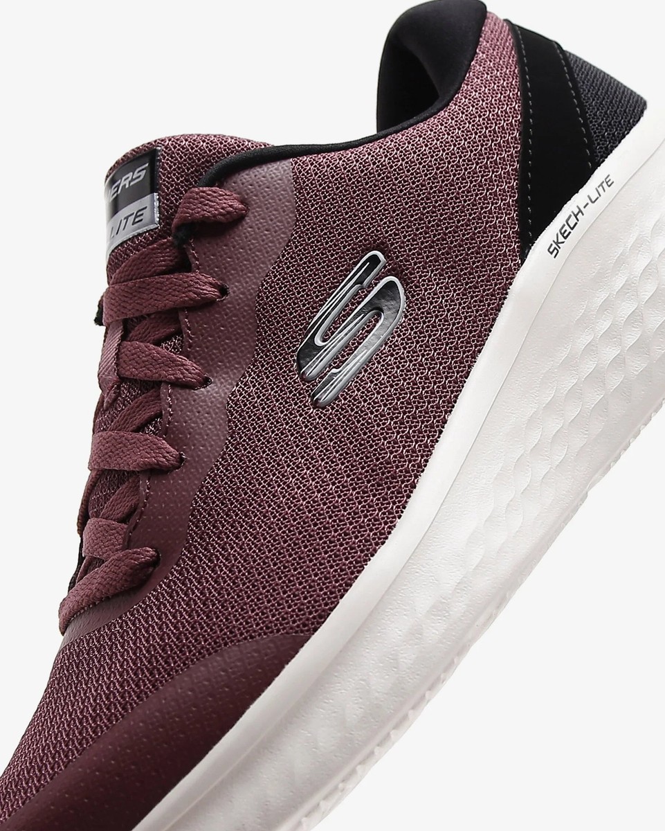 Skechers Men Skech-Lite Pro - Clear Rush #232591 Burgundy | eBay