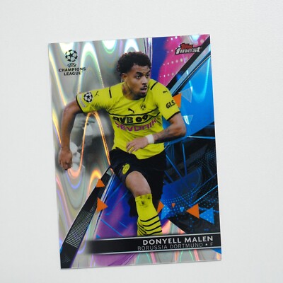 2021-22 Topps Finest UCL Donyell Malen #67 Rookie RC /199 | eBay