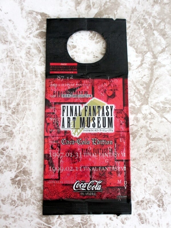 未開封　FINAL FANTASY ART MUSEUM コカコーラ　6枚 NEW Final Fantasy Art Museum Coca Cola Edition Japan Promo