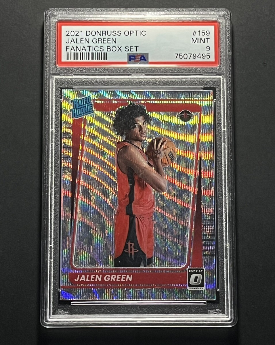 2021-22 Panini Donruss Optic Jalen Green Rated Rookie Silver
