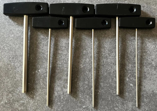 Wiha Hex SAE T-handle set - West Germany 6pcs - 3/32-5/16 - Picture 2 of 9