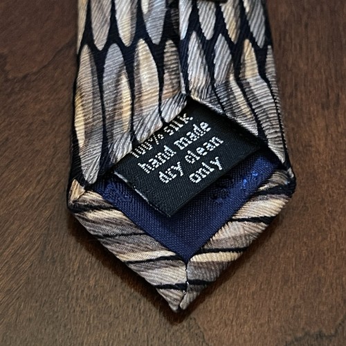 Carlos Devenezia Hand Made 100% Silk Men’s Neck Tie Made In China - Picture 7 of 9