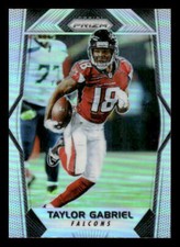 2017 Panini Prizm #191 Taylor Gabriel Silver Atlanta Falcons