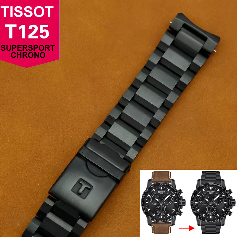 Tissot T125617A Supersport Chrono watch band Series Stainless