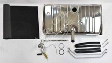 Stainless gas tank kit for 70 Camaro Firebird W/ 2 line sender & straps w/o eec