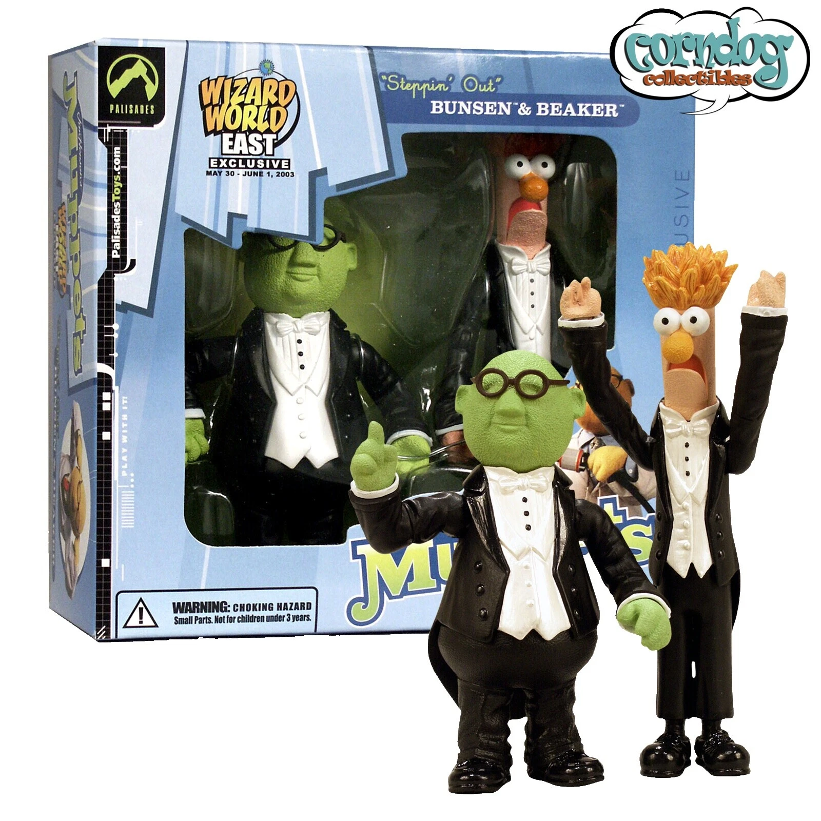 Figuras de acción de acción Palisades Wizard